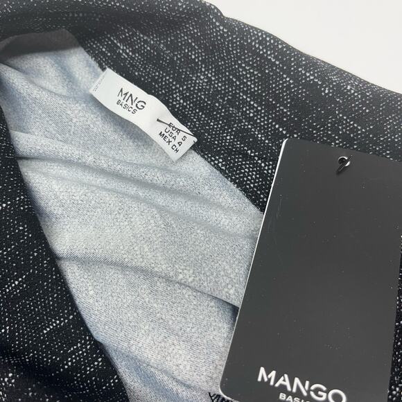 MNG MANGO Gray Collared Dress NEW - Picture 6 of 7